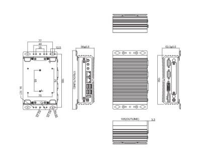 Spectra PowerBox 110-N42-WT  5